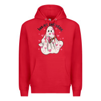 Red boo jee valentine Premium Hoodie - MaliasSmallBusiness