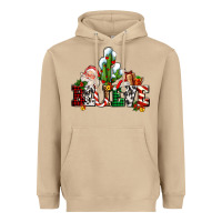 Mushroom believe christmas and santa Heavyweight Hoodie - AdoDesignShop