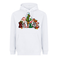White believe christmas and santa Heavyweight Hoodie - AdoDesignShop