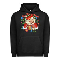 Pigment Black mexican santa Urban Hoodie - MaliasSmallBusiness