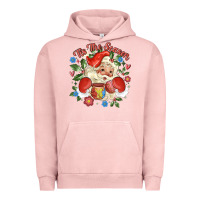 Pigment Salmon mexican santa Urban Hoodie - MaliasSmallBusiness