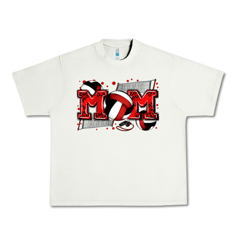 Mom Volleyball Urban Heavy Tee by Zillion Design Studio | Teevron