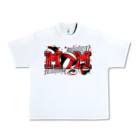 White mom volleyball Urban Heavy Tee - Zillion Design Studio