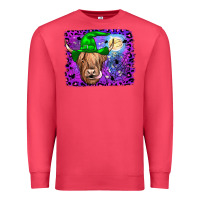 Cardinal highland cow halloween Premium Sweatshirt - JahusDesignShop