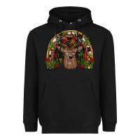 Black deer rainbow Heavyweight Hoodie - JahusDesignShop
