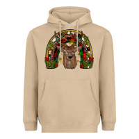 Mushroom deer rainbow Heavyweight Hoodie - JahusDesignShop
