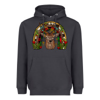 Smoke deer rainbow Heavyweight Hoodie - JahusDesignShop