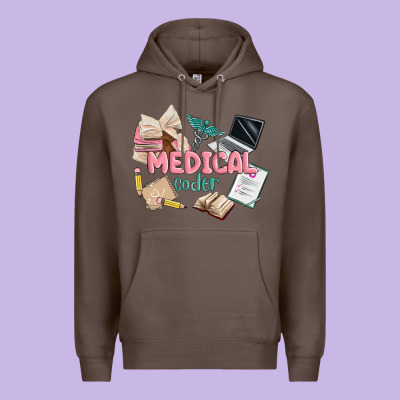 Medical Codler Premium Hoodie Designed By Maliassmallbusiness