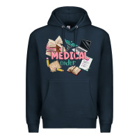 Navy medical codler Premium Hoodie - MaliasSmallBusiness