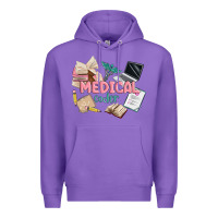 Purple medical codler Premium Hoodie - MaliasSmallBusiness