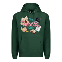 Sports Green medical codler Premium Hoodie - MaliasSmallBusiness