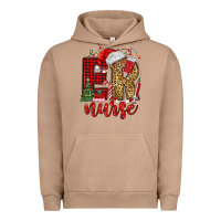 Pigment Burro er nurse christmas Urban Hoodie - MaliasSmallBusiness