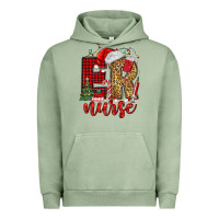 Pigment Oil Green er nurse christmas Urban Hoodie - MaliasSmallBusiness