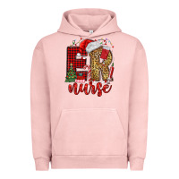 Pigment Salmon er nurse christmas Urban Hoodie - MaliasSmallBusiness