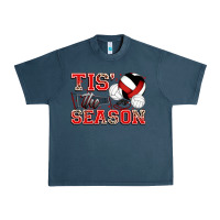 Midnight Navy tis' the season volleyball Urban Heavy Tee - Zillion Design Studio