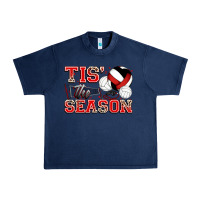 Navy tis' the season volleyball Urban Heavy Tee - Zillion Design Studio