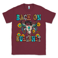 Burgundy back on my bullshit Classic Tee - Zillion Design Studio