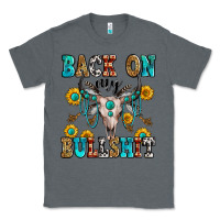 Charcoal Heather back on my bullshit Classic Tee - Zillion Design Studio
