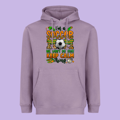 I'm A Soccer Mom We Don't Do That Keep Calm Thing Heavyweight Hoodie Designed By Jasminsmagicworld