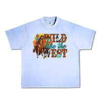 Grape Ice wild like west Urban Heavy Tee - texasbilliewilder