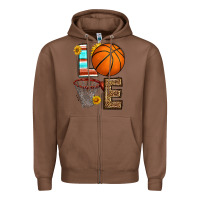 Chestnut western basketball love Zipper Hoodie - HRA Design Shop