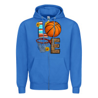 True Royal western basketball love Zipper Hoodie - HRA Design Shop
