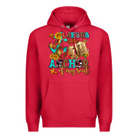 Cardinal jesus is the anchor of my soul Premium Hoodie - AdoDesignShop