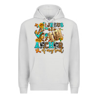 Dove Grey jesus is the anchor of my soul Premium Hoodie - AdoDesignShop