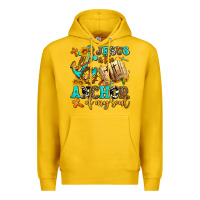 Lemon jesus is the anchor of my soul Premium Hoodie - AdoDesignShop