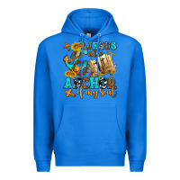 True Royal jesus is the anchor of my soul Premium Hoodie - AdoDesignShop
