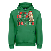 Emerald dear santa dont forget the dog Urban Hoodie - MaliasSmallBusiness