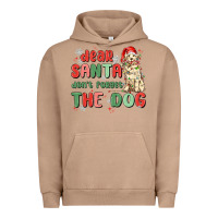 Pigment Burro dear santa dont forget the dog Urban Hoodie - MaliasSmallBusiness