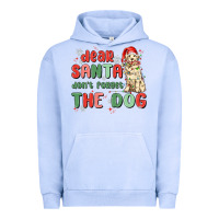 Pigment Grape Ice dear santa dont forget the dog Urban Hoodie - MaliasSmallBusiness