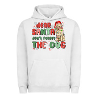 Pigment Lunar Rock dear santa dont forget the dog Urban Hoodie - MaliasSmallBusiness