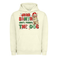 Pigment Pistachio dear santa dont forget the dog Urban Hoodie - MaliasSmallBusiness