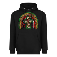 Black cross rainbow Heavyweight Hoodie - JahusDesignShop