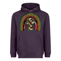 Plum cross rainbow Heavyweight Hoodie - JahusDesignShop
