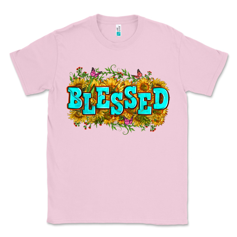 Western Blessed Classic Tee by Zillion Design Studio | Teevron