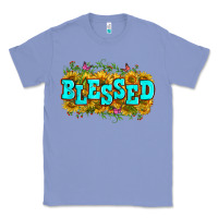 Colony Blue western blessed Classic Tee - Zillion Design Studio