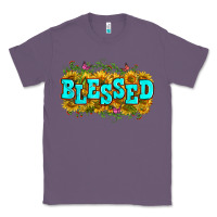 Lavender western blessed Classic Tee - Zillion Design Studio