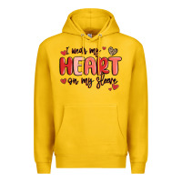 Lemon i wear my heart on my sleeve Premium Hoodie - MaliasSmallBusiness