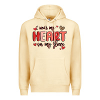 Pina Colada i wear my heart on my sleeve Premium Hoodie - MaliasSmallBusiness
