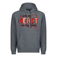 Rock i wear my heart on my sleeve Premium Hoodie - MaliasSmallBusiness