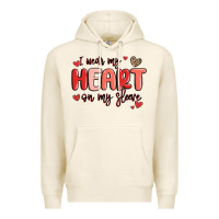 Tofu i wear my heart on my sleeve Premium Hoodie - MaliasSmallBusiness