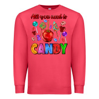 Cardinal all you need is candy Premium Sweatshirt - AdoDesignShop