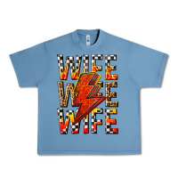 Pebble Blue wife wife wife Urban Heavy Tee - texasbilliewilder