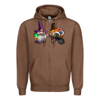 Chestnut halloween Zipper Hoodie - CowhideDigitalArt