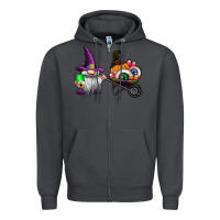 Smoke halloween Zipper Hoodie - CowhideDigitalArt