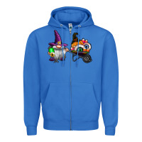 True Royal halloween Zipper Hoodie - CowhideDigitalArt