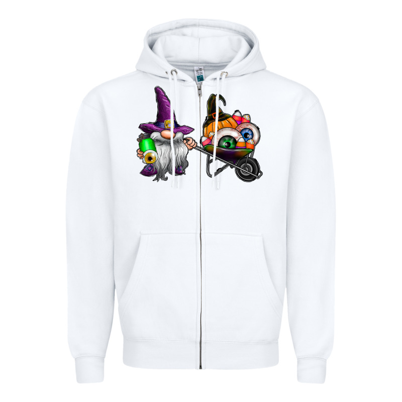 Halloween Zipper Hoodie by CowhideDigitalArt | Teevron